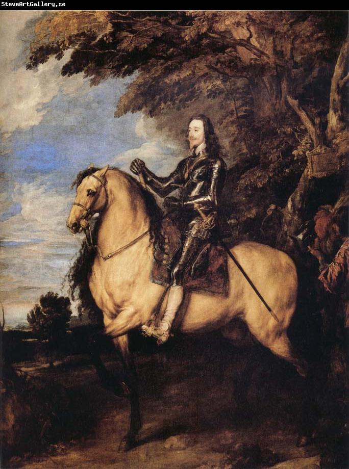 Anthony Van Dyck Equestrain Portrait of Charles I